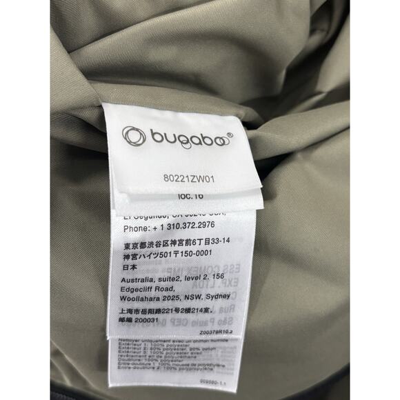 Bugaboo Changing Bag Black Camaleon Fox 16”x12” - Picture 12 of 15